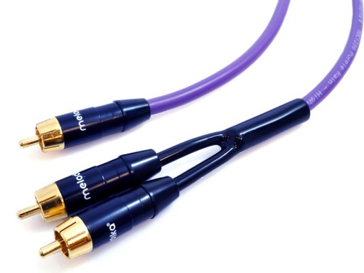 MELODIKA MDSWY90 -- Kabel Y RCA do subwoofera 9m