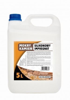 IMPREGNAT DO KAMIENIA NATURAL. MOKRY KAMIEŃ 5L HIT