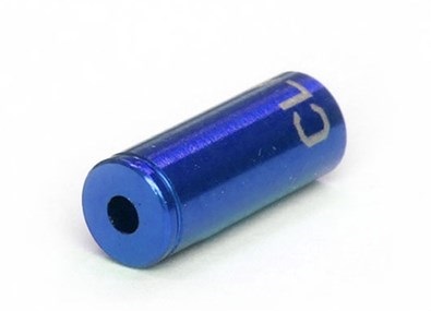Końcówka Clark's pancerza hamulca 5mm, ALU CNC