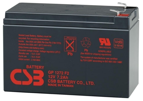 Żelowy akumulator CSB GP1272 12V 7,2 Ah UPS APC