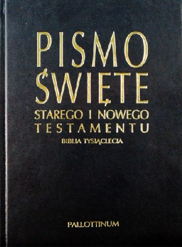 Biblia Tysiąclecia Pismo Święte eko-skóra duża