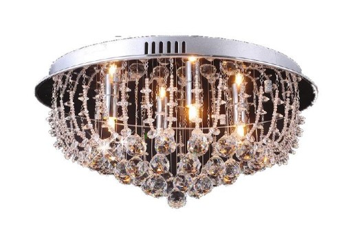 222 NOWOCZESNY ŻYRANDOL LAMPA SUFITOWA PLAFON RATY