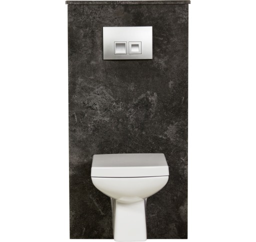 FOKUS zabudowa stelaża wc Geberit grafit struktura