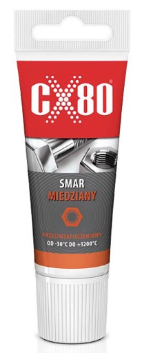 CX80 SMAR MIEDZIANY PRZECIWZAPIECZENIOWY ŚRUBY 40G