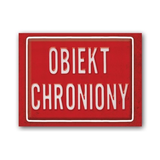 Nalepki naklejki pod buty OBIEKT CHRONIONY ślub XX