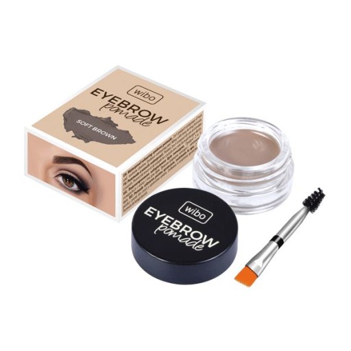 WIBO POMADA DO BRWI EYEBROW POMADE SOFT BROWN