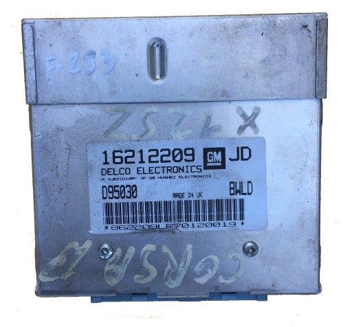 ECU OPEL CORSA B 1.2 16212209 JD BWLD