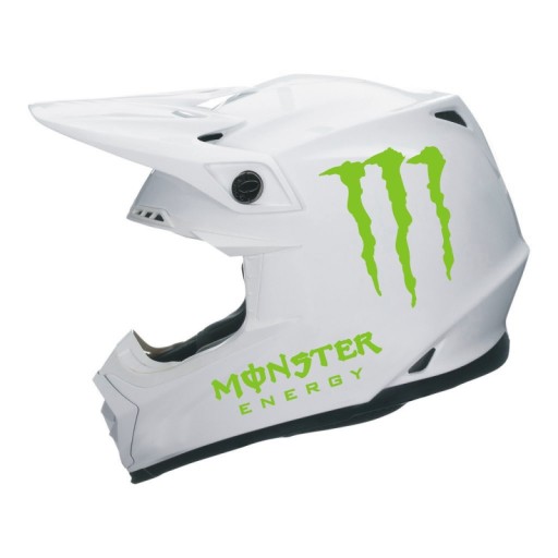 MONSTER PAZUR naklejki na kask 211B RÓŻNE KOLORY