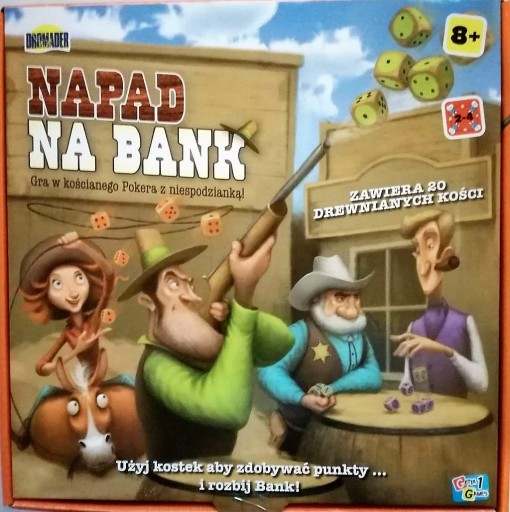 NAPAD NA BANK gra kości 3500