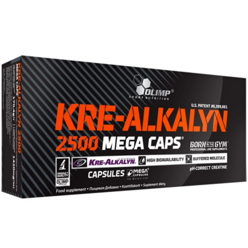 OLIMP KRE-ALKALYN 2500 mega 60 caps KREATYNA MOCNA