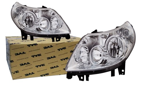 REFLEKTOR LAMPA PRZÓD DUCATO BOXER JUMPER od 2010