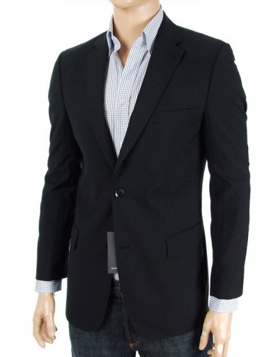 BARUTTI GRAPHYTE STRIPED TAILORED FIT JACKET