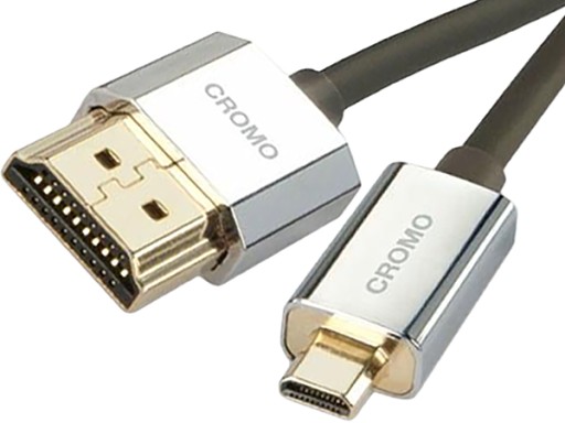 KABEL HDMI MICRO HDMI LINDY CROMO 4K ULTRA HD 3D