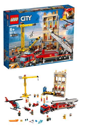 LEGO 60216 СИТИ КОШАЛИН Пожарная служба