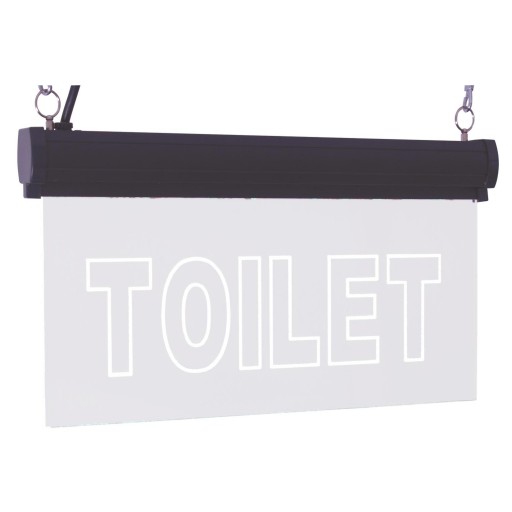 Tablica informacyjna LED RGB - TOILET