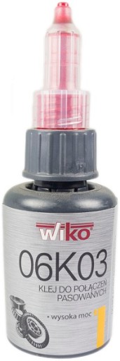 Klej 06K03 WIKO 50ml połączenia współosiowe