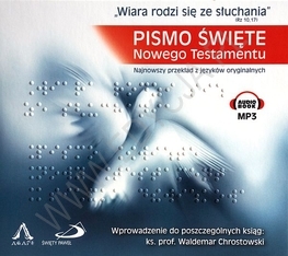 PISMO ŚWIĘTE Nowy Testament Audiobook 2xCD MP3 Edycja Świętego Pawła