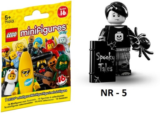 LEGO 71013 MINIFIGURES - UPIORNY CHŁOPIEC NR 5