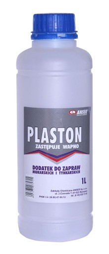 Plastyfikator uplastyczniacz do betonu PLASTON 1L