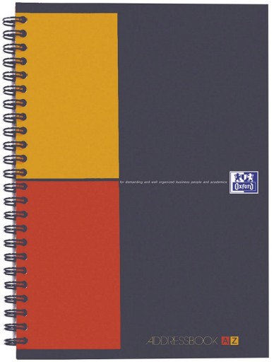 Skorowidz Oxford Addresbook A5 72 kartek alfabet