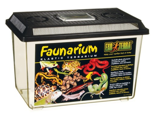 Exo Terra FAUNARIUM LARGE - Plastikowe Terrarium Gad 37x22x25cm PT2265