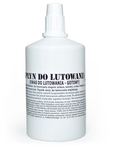 Kwas do lutowania topnik do ocynku 100ml