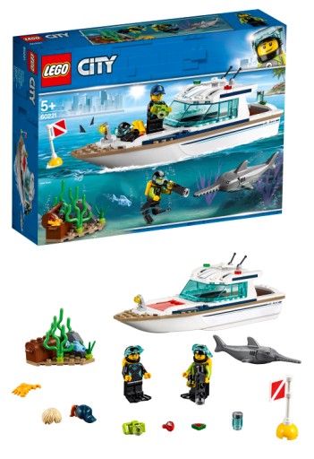 LEGO 60221 CITY Jacht KOSZALIN