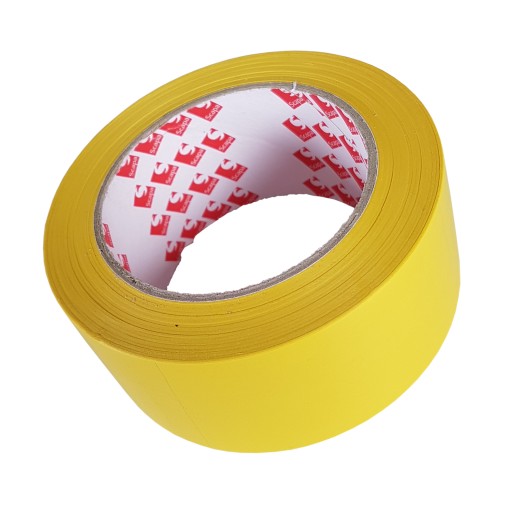 Taśma znakująca ostrzegawcza Scapa 50mm/33m żółta