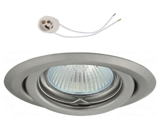 Oprawa oprawka halogenowa do LED GU10 na 230V CT15