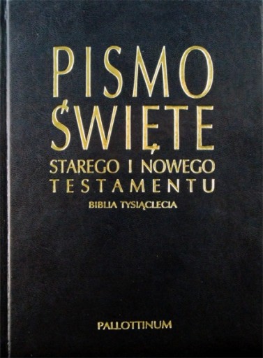 Biblia Tysiąclecia Pismo Święte eko-skóra