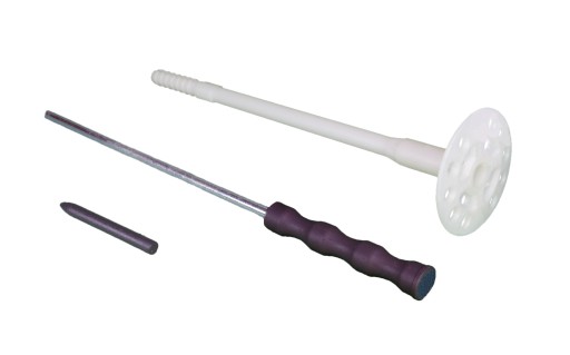 KOŁKI łączniki STYROPIANU metalowy TRZPIEŃ JAKOŚĆ! 22cm
