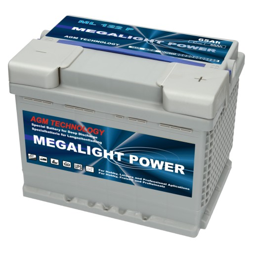 Akumulator MEGALIGHT AGM 65Ah