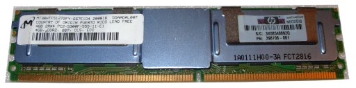 4Gb FB Dimm 2Rx4 Micron 667MHz