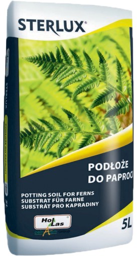 PODŁOŻE DO PAPROCI PAPROTEK PAPROĆ STERLUX 5L