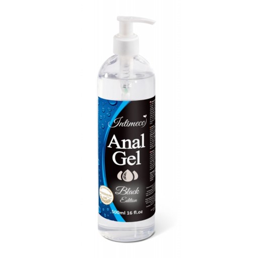 ŻEL INTYMNY NA BAZIE WODY - ANAL GEL BLACK 500 ml