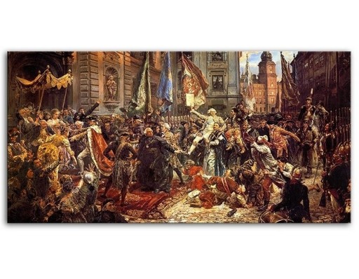 Jan Matejko KONSTYTUCJA 3 MAJA obraz REPRODUKCJA