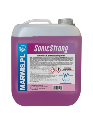 KONCENTRAT MYJKI ULTRADŹWIĘKOWE 5L SONICSTRONG