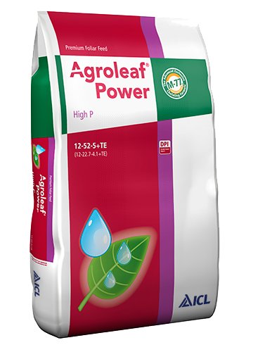 AGROLEAF 12+52+5+TE 15KG fosforowy +mikroskładniki