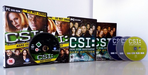 2 gry PC CSI: Dark Motives + Hard Evidence KOMPLET