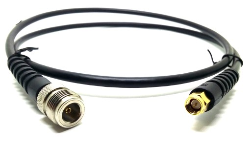 Kabel przyłącze przedłużacz H155 do anten GSM LTE wtyk SMA gniazdo N 7,5m