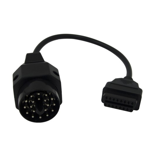 ADAPTER OBD-II BMW OKRĄGŁY np. do kabla KDCAN INPA