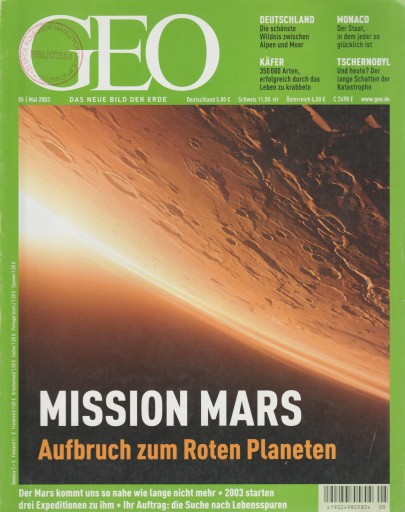 GEO das neue bild der erde 5/2003