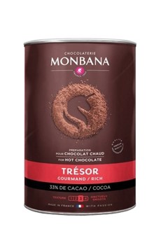 FRANCUSKA CZEKOLADA PITNA MONBANA TRESOR 1KG