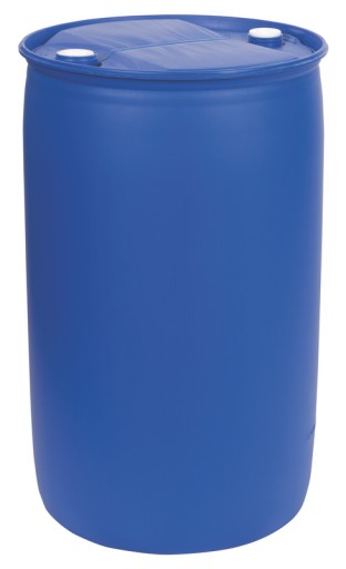 Zestaw 8x Beczka plastikowa 220 L ring dwuotworowa nowa dwa korki kapsle