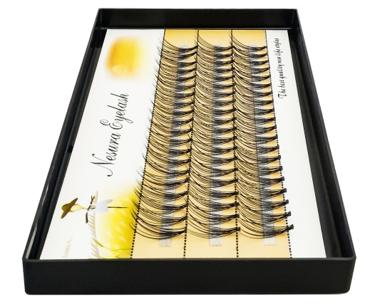 RZĘSY NESURA EYELASH KĘPKI RZĘS JEDWABNE 11mm