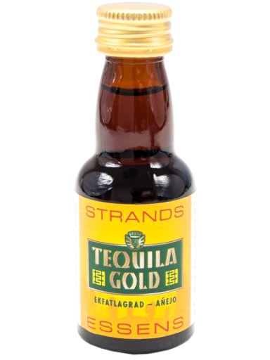 ZAPRAWKA DO ALKOHOLU TEQUILA GOLD 25ml STRANDS