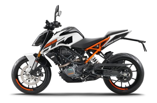 KTM Duke 125 17-19 okleina zestaw naklejki KPL NEW