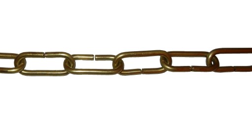 lancuch do lampy zyrandola mosiądz 3mm