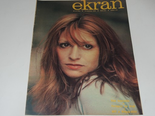EKRAN 24/1975 B Bardot B Agenin B Fossey M Monroe