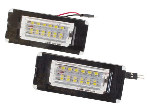 PODŚWIETLENIE TABLICY REJESTRACYJNEJ LAMPKI LED Mini Cooper R56